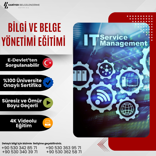 BİLGİ VE BELGE YÖNETİMİ EĞİTİMİ