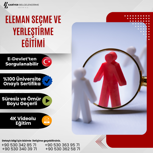 ELEMAN SEÇME VE YERLEŞTİRME EĞİTİMİ