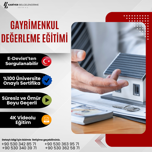 GAYRİMENKUL DEĞERLEME EĞİTİMİ