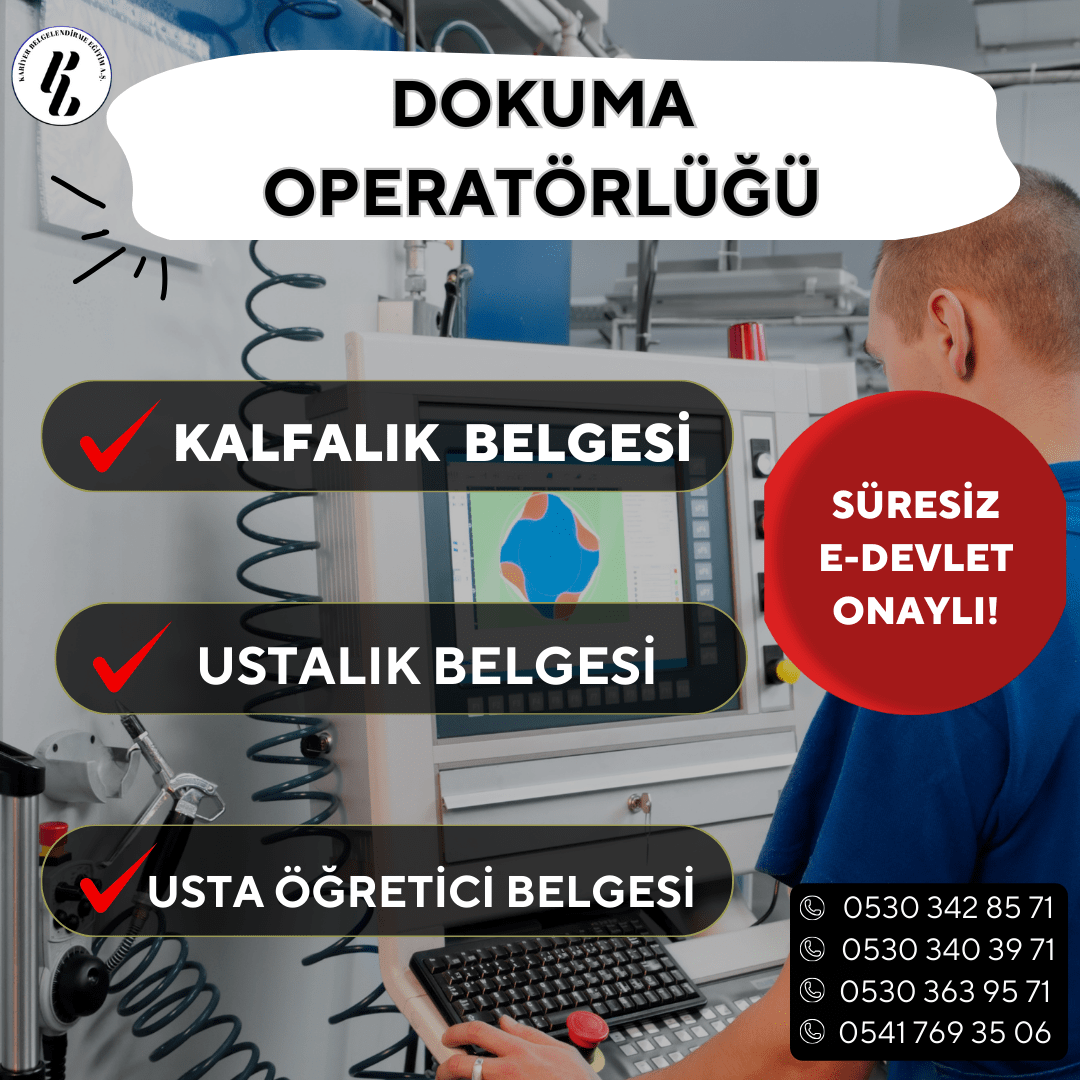 DOKUMA OPERATÖRLÜĞÜ
