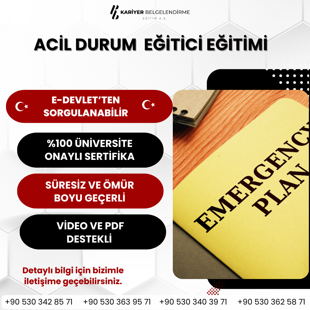 ACİL DURUM EĞİTİCİ EĞİTİMİ